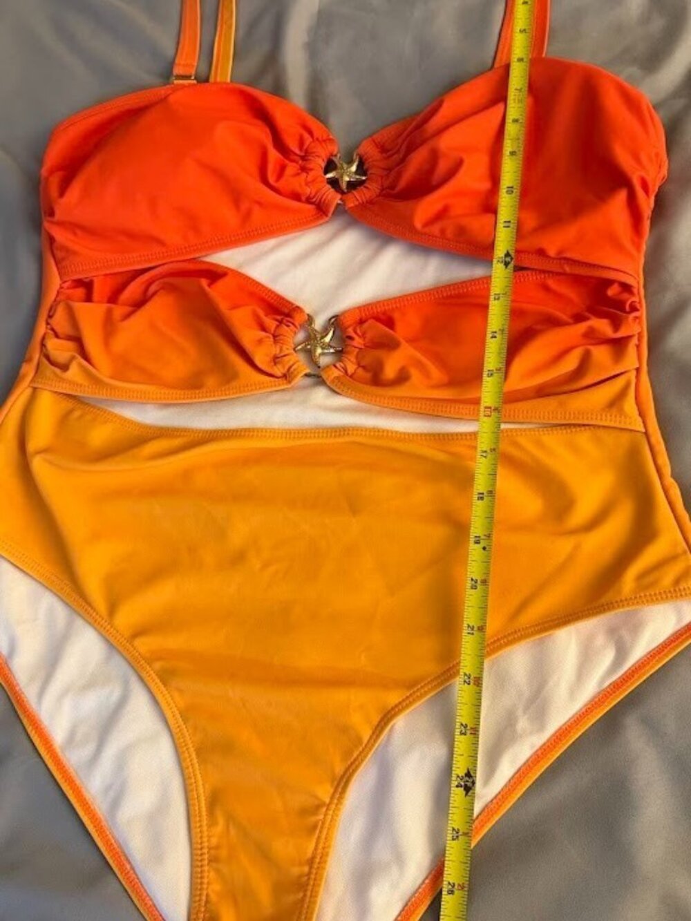 Bonvoyette Women`s Beach Slim one-Piece bikini size 2XL